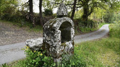 Peto de ánimas de Serode, uno de los que mejor se conservan en el municipio de Pantón