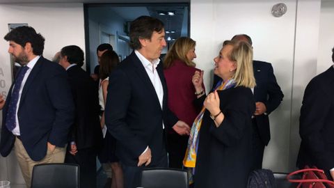 Rafael Hernando y Mercedes Fernndez en el Comit Ejecutivo Nacional del PP 