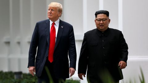 Encuentro historico entre Donald Trump y Kim Jong-un