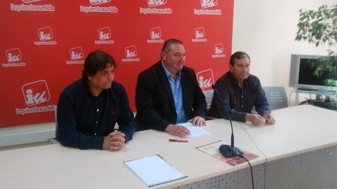 Alejandro Surez, Ramn Argelles y Fernando Daz Ran