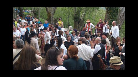 Romería tradicional en la aldea de Vilar (Folgoso do Courel) -