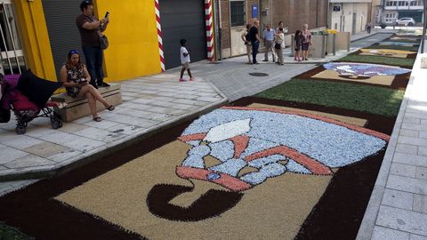 Las mejores alfombras del Corpus de Boiro