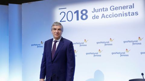 Francisco Reynés, en la Junta General de Accionistas de Gas Natural Fenosa