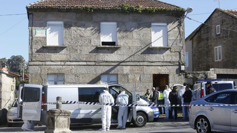 La policía registró una vivienda en busca de pruebas