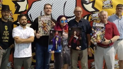 Dave Gibbons en la CómicCon de Mterópoli