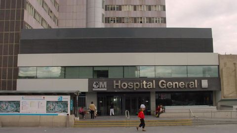 Exteriores del Hospital La Paz de Madrid