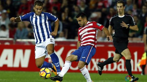 Joselu en un Granada-Lorca