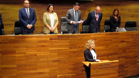 Patricia García Villanueva jura como diputada de la Junta General del Principado