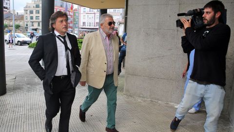 El demandante Laureano Oubiña