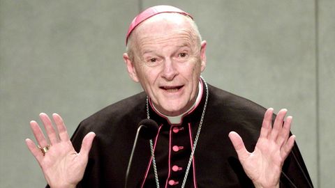 El cardenal y arzobispo emérito de Washington Theodore McCarrick, en una imagen de archivo