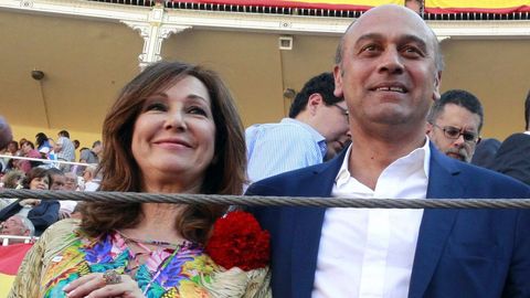 Ana Rosa Quintana y Juan Muñoz, en una imagen de archivo.