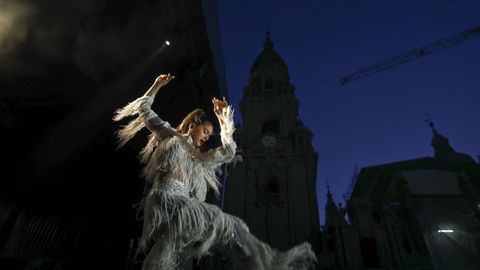 Concierto de Rosalia en Santiago. Fiestas del Apóstol