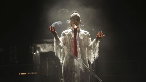 Concierto de Rosalia en Santiago. Fiestas del Apóstol