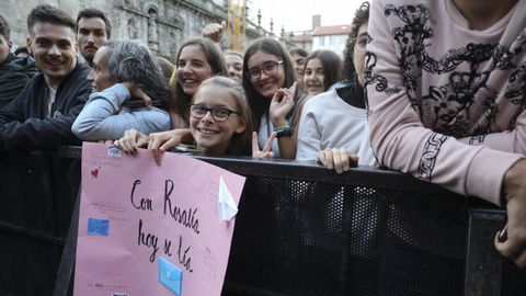 Concierto de Rosalia en Santiago. Fiestas del Apóstol