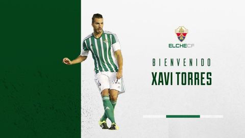Xavi Torres, nuevo jugador del Elche