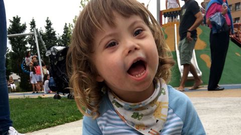 El pequeño Lucas Parrondo Suárez