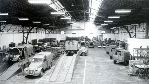 Primeras unidades fabricadas por Citroën Hispania, S.A.