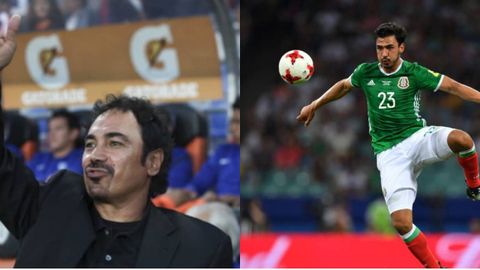Hugo Sánchez y Oswaldo Alanís