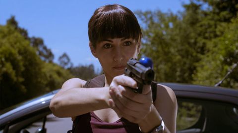 Marga Neira, caracterizada de forma diferente para la precuela de «Serramoura»