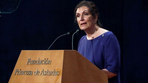 La periodista mexicana Alma Guillermoprieto, Premio Princesa de Asturias de Comunicacin y Humanidades