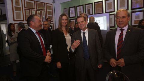 Los alcaldes José Ramón Rioboo, Lara Méndez, Abel Caballero y José Tomé Roca