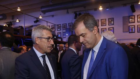 Luis Verde y Carlos Paz, gerentes del Chuac y del Quirón.