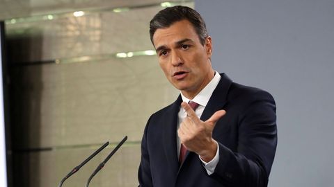 Sánchez comparece para anunciar medidas legales tras la sentencia de las hipotecas