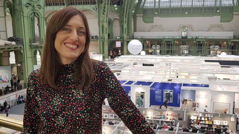 Ana Amado, en el Gran Palais, donde durante los últimos días se celebró el festival Paris Photo