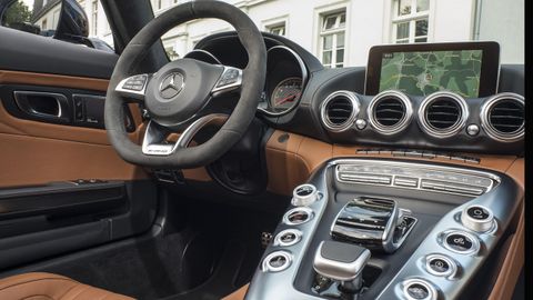 Interior renovado del Mercedes Clase A