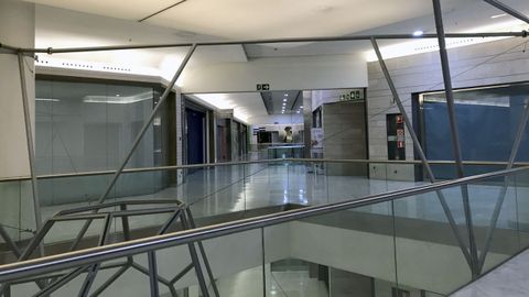 Interior del centro comercial Modoo, en el Calatrava