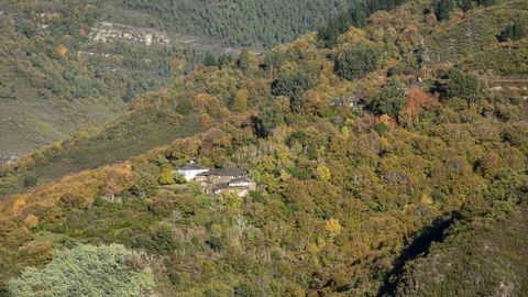 Una vista de la aldea quiroguesa de Besarredonda