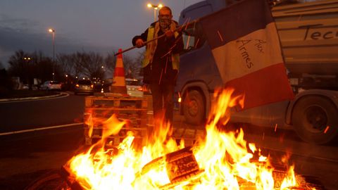 Protesta de los chalecos amarillos en París