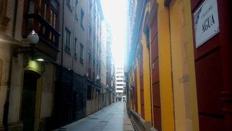 La calle del Agua, desde Zarracina.