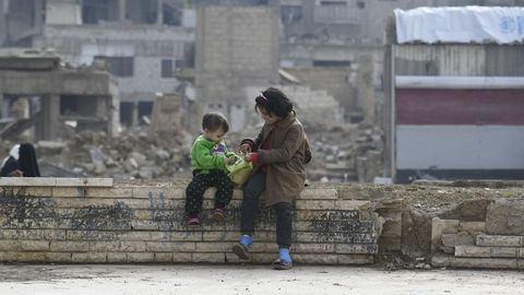 La duración de la guerra en Siria supera ya los siete años y medio. La mitad de los niños solo conoce un país en conflicto