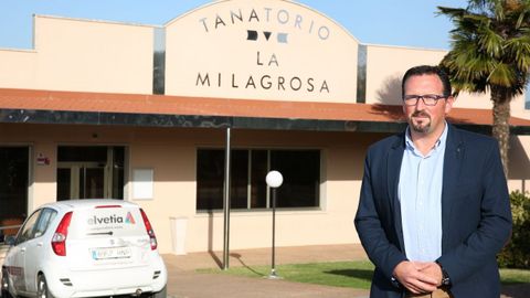Eduardo Manuel Ramilo Cancela, propietario de tanatorio Milagrosa