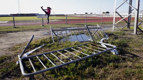 Malas condiciones en las que se encuentran las instalaciones deportivas de a Alta