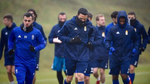Joselu, Folch y Yoel Bárcenas lideran al grupo en El Requexón