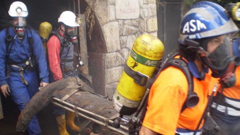 Brigada de salvamento minero