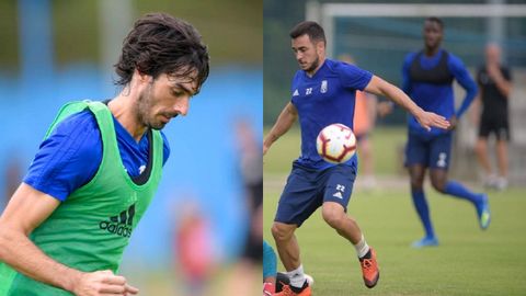 Carlos Martínez y Joselu en El Requexón