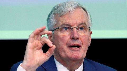El negociador para el «brexit», Michel Barnier