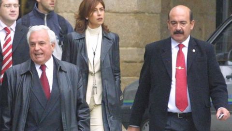 Jesús Pereira, a la derecha de la imagen, pasó muchos años junto a José Luis Baltar (izquierda)