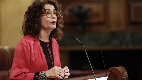La ministra de Hacienda, María Jesús Montero