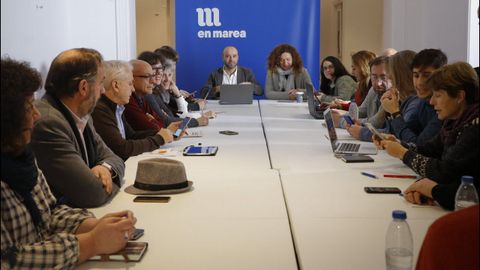 Reunión constitutiva del Consello das Mareas
