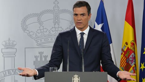 El presidente del Gobierno, Pedro Snchez