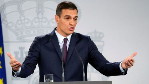 Sánchez arranca desde la Moncloa la campaña para las elecciones del 28 de abril