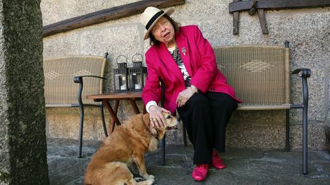 La escritora brasileña de raíces gallegas Nélida Piñon