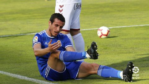 Christian Fernandez Albacete Real Oviedo Carlos Belmonte