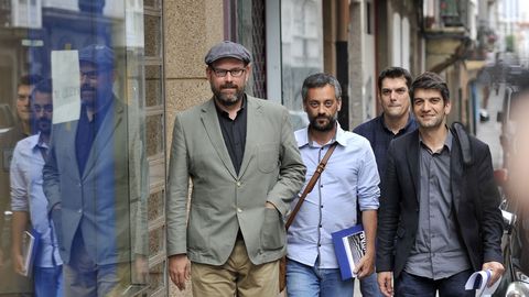 Noriega, Ferreiro y Suárez, en una imagen de archivo