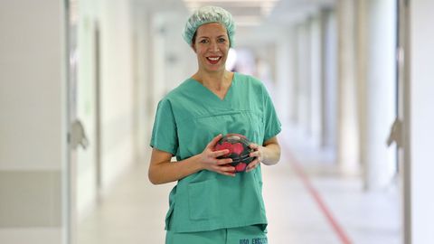La nueva profesión de Begoña no le ha hecho olvidar su pasión por el balonmano