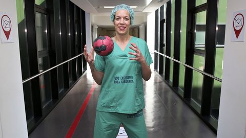 Begoña trabaja como auxiliar y espera comenzar a estudiar la carrera de Enfermería el próximo año